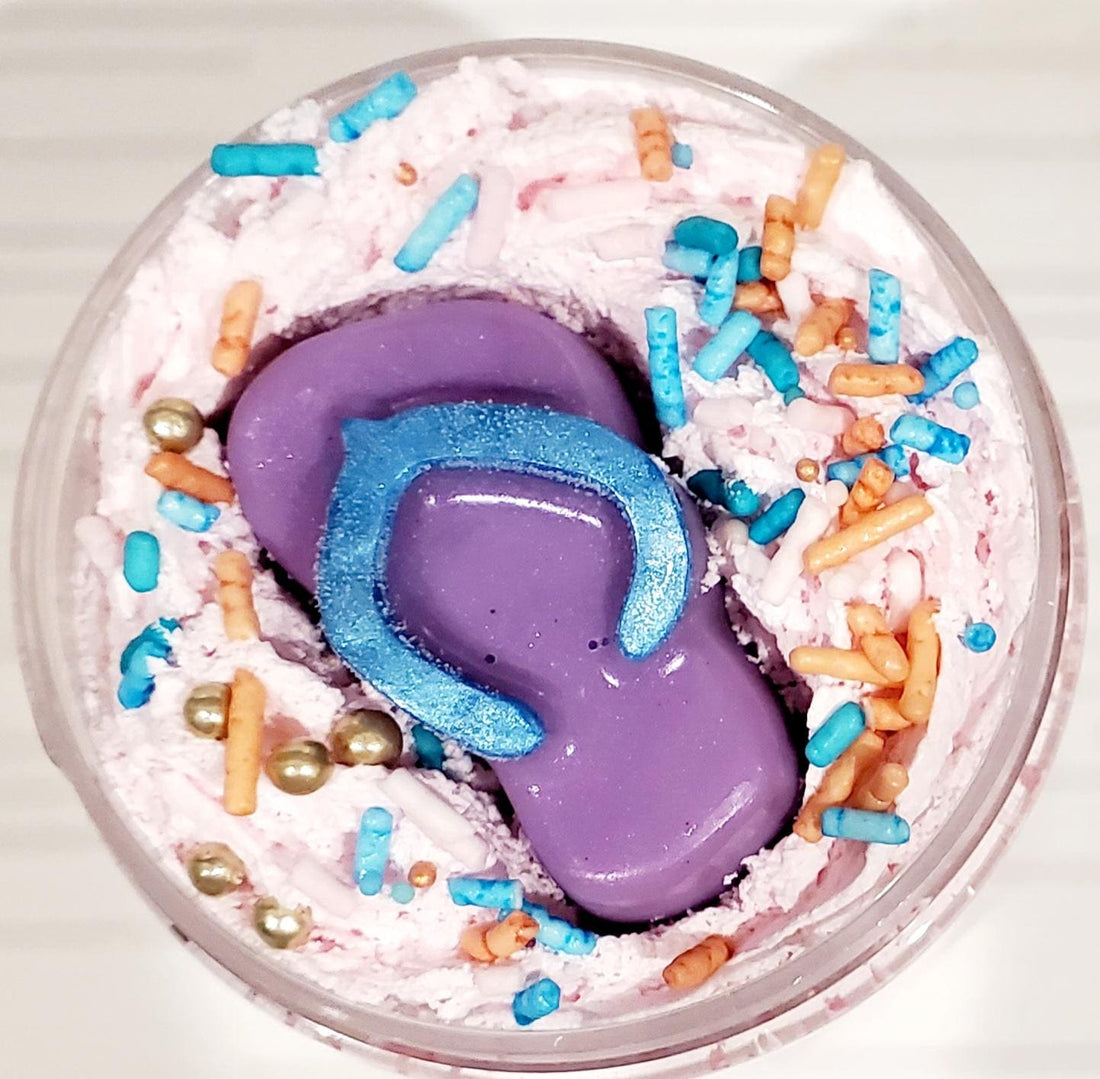 Beach Party | Fluffy Whipped Soap | Sugar Scrub